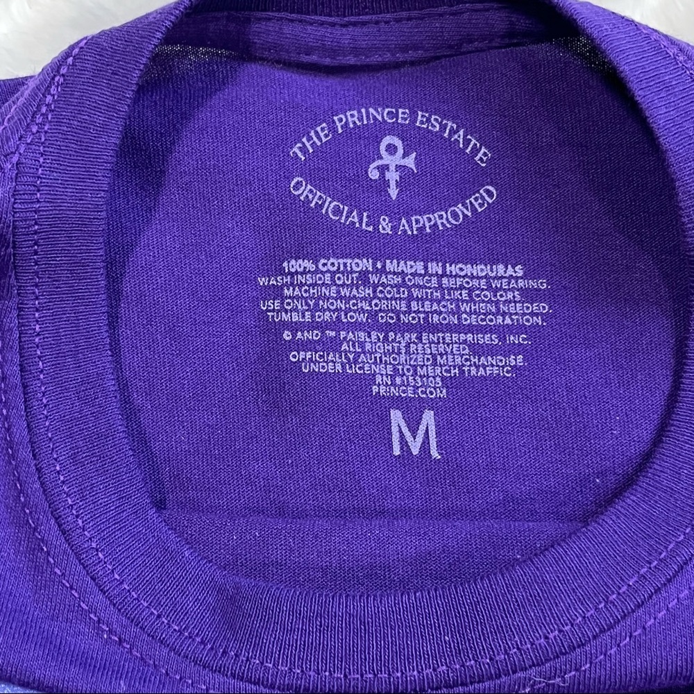 NWOT Prince Purple Rain T-Shirt - Picture 10 of 10